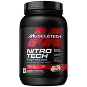 1 - MuscleTech NitroTech Whey Protein,  2.2 lb  Cookies & Cream - India 