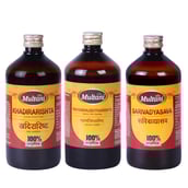 1 - Multani Khadirarishta, Mahamanjishtharishta & Sarivadyasava Combo,  3 Piece(s)/Pack 