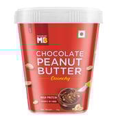 2 - MuscleBlaze Chocolate Peanut Butter,  1 kg  Crunchy (Pet Jar) 