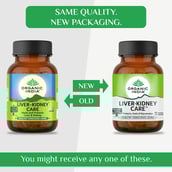 4 - Organic India Liver Kidney Care,  60 capsules 