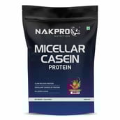1 - Nakpro Micellar Casein Protein,  2.2 lb  Strawberry 
