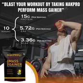 3 - Nakpro Perform Mass Gainer,  2.2 lb  Mango 