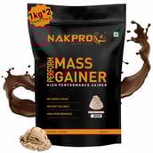 1 - Nakpro Perform Mass Gainer, 2.2 lb Chocolate Cream (Pack of 2)