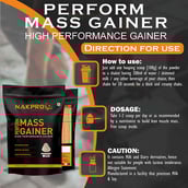 5 - Nakpro Perform Mass Gainer, 2.2 lb Chocolate Cream