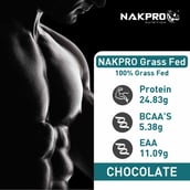 4 - Nakpro Grass Fed Whey Protein Concentrate,  2.2 lb  Chocolate 