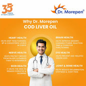 2 - Dr. Morepen Cod Liver Oil,  100 softgels 
