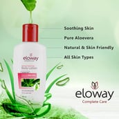 4 - Eloway Aloe Vera Moisturizing Body Lotion,  100 ml  for All Skin Types (Pack of 3) 