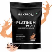 1 - Nakpro Platinum Plus+ Whey Protein Isolate,  2.2 lb  Coffee 
