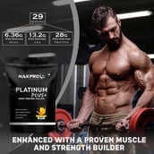 2 - Nakpro Platinum Plus+ Whey Protein Isolate, 2.2 lb Mango