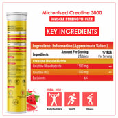 3 - Naturyz Micronized Creatine 3000,  Watermelon (Pack of 3)  15 tablet(s) 