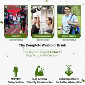 5 - Naturyz BCAA,  0.55 lb  16 Servings  Green Apple 