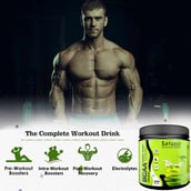 7 - Naturyz BCAA,  0.55 lb  16 Servings  Green Apple 