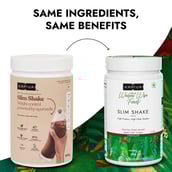 2 - Kapiva Slim Shake,  0.5 kg  Chocolate (Weight Control Powered by Ayurveda) 