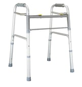Aluminium Folding Walker with Adj Height