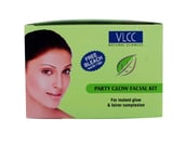 VLCC Party Glow Facial Kit Mini,  90 g  Free Daily protect anti pollution Face Wash 