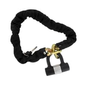Btwin Cycling Chain Lock,  Black  Standard 
