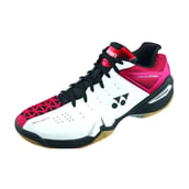 Yonex Shb 95 S Badminton Shoes,  White/Red  Uk 7 