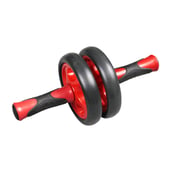 B Fit USA Dual Style AB Wheel Plus (3457), Red & Black Free Size