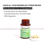 1 - TrueBasics Ashwagandha with 600 mg of KSM-66, 30 capsules