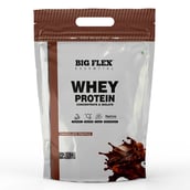 1 - Big Flex Essential Whey Protein Concentrate & Isolate, 4.4 lb Chocolate Truffle