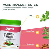 4 - Oziva Protein & Herbs for Women, 1.1 lb Chocolate