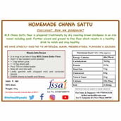 nutrition - M.R Healthy Eats Homemade Chana Sattu, Natural 400 g