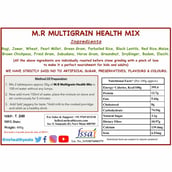 nutrition - M.R Healthy Eats Multigrain Health Mix,  Natural Pack of 2  400 g 