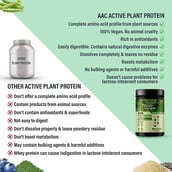 4 - Azani Active Nutrition Active Plant Protein, 1.1 lb Decadent Chocolate