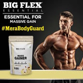 5 - Big Flex Essential Mass Gainer, 2.2 lb Kesar Badam Pack of 5
