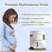 4 - SheNeed Prenatal Multivitamin Drink, 300 g Chocolate & Lemon Combo
