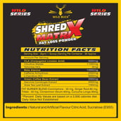 4 - Wild Buck Shred Matrix Fat Loss Powder, 0.39 lb Cola