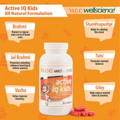 3 - VLCC Wellscience Active Iq Kids, 60 capsules Unflavoured
