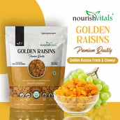 4 - NourishVitals Healthy Munching Combo, Golden Raisins + Salted Pumpkin Roasted Seeds 2 Piece(s)/Pack