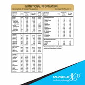 3 - MuscleXP Pro Mass Gainer with Whey Protein,  2.2 lb  Chocolate Fudge 