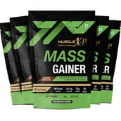 1 - MuscleXP Mass Gainer, 2.2 lb Belgium Chocolate (Pack of 5)