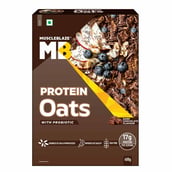 5 - MuscleBlaze High Protein Oats OP, 400 g Dark Chocolate