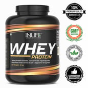 8 - INLIFE Whey Protein Powder, 4.4 lb Vanilla