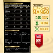 3 - Nutristar Ultra Premium Whey Protein, 2.2 lb Alphonso Mango