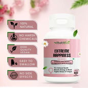 6 - Health Veda Organics Extreme Happiness for Women, 60 veggie capsule(s)