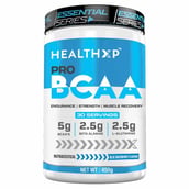 1 - HealthXP PRO BCAA 3 1 2, 0.94 lb 30 Servings Blue Raspberry