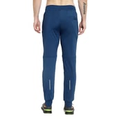 5 - John Ally Jogger Track Pant for Men with Two Zipper Pockets and Premium Fabric,  Berlin Blue  XL 