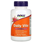 1 - Now Daily Vits,  120 capsules  Unflavoured 