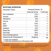 4 - Top Gummy Vitamin D3 + K2, 30 gummies Mixed Fruit