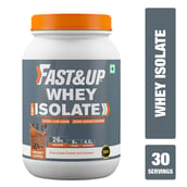 1 - Fast & Up 100% Whey Isolate, 2.05 lb Creamy Coffee