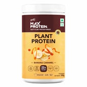 1 - RiteBite Max Protein Plant Protein,  1.1 lb  Banana Caramel 