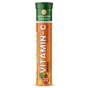 1 - Himalayan Organics Vitamin C, Calcium, Amla with Zinc, Immunity Booster, Anti - Oxidant Supplement, 20 tablet(s) Orange