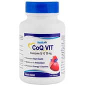 Healthvit CoQ Vit Coenzyme Q-10 (30 mg), 60 capsules