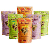 SnackAmor Jowar Sticks,  Tomato Masala, Onion Masala, Mint+Lime  6 Piece(s)/Pack 