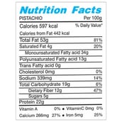 3 - Special Choice Pistachio,  Roasted & Salted California Vacuum Pack  250 g 