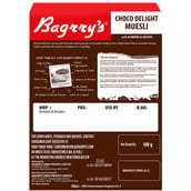 2 - Bagrrys Choco Delight Muesli with Almonds & Raisins, 400 g Unflavoured